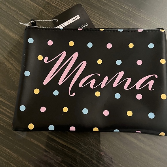 Karl Lagerfeld Black Bag with Multicolor Studs with BONUS bag - Picture 11 of 11